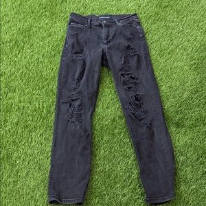 Aeropostale Mom Jeans - Black